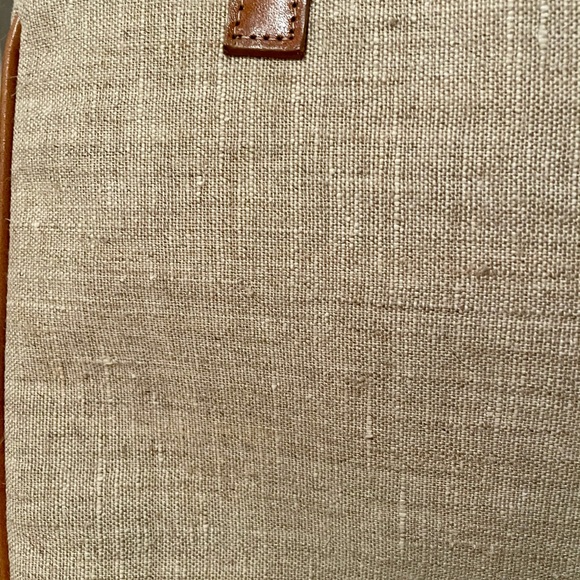 Clever Carriage Company Needlepoint Pink English Rose Handbag - Picture 12 of 14